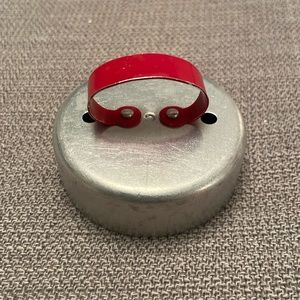 Vintage Aluminum Biscuit or Donut Cookie Cutter with Removable Center